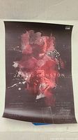 Front view of the Jameis Winston Buccaneers exclusive promotional print poster showing artistic design and text.