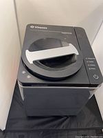 Top view of Vitamix FoodCycler FC-50 showing lid, controls and power button