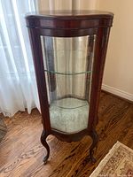 Front view showing full cabinet