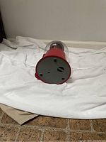 Bottom view showing coin mechanism and base details