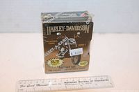 Original sealed box of 1993 Harley Davidson collector cards Series 3 shown with ruler for size reference.