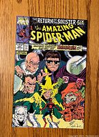 Front cover of The Amazing Spider-Man #337 comic book featuring the Sinister Six and the Hobgoblin.