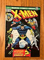 Front cover of vintage X-Men #87 comic showing featured Marvel superheroes.
