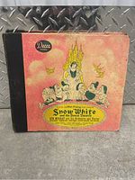 Front of the boxed set showing Snow White and the Seven Dwarfs artwork with Decca logo and title.