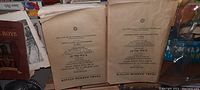 Two softcover books laid out next to each other showing front covers with text about Pearl Harbor hearings and Joint Committee investigation.
