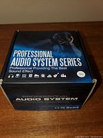 Box of the Professional Audio System Series Phono Pre-amplifier showing branding and product series