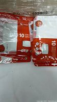 Photo of red and white Swiss Mobility packaging showing filter count and product number 102909.