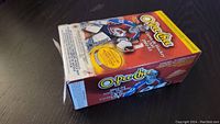 Closed 2002-03 O-Pee-Chee hockey trading card box with player graphic and branding visible.