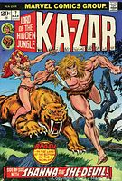 Front cover of Ka-Zar #2 Marvel comic book from March issue, showing visually detailed jungle-themed illustration with characters.