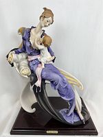 Front view of the Maternity figurine on base