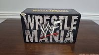 Box exterior with large WrestleMania and WWF logo