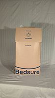 Photo showing unopened Bedsure box packaging for the comforter set.