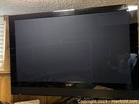 Front view of Pioneer Elite 40" plasma TV showing black bezel and ELITE logo