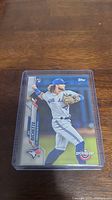Front view of Bo Bichette baseball card showing player photo and design details.