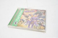 Front cover of Spyro the Dragon PlayStation 1 game in jewel case, showing the purple dragon character and ESRB rating E for Everyone.
