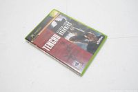 Closed front view of the Tenchu Return From Darkness Xbox game case showing cover artwork and title.