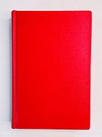 Photo of front cover of the red hardcover book in excellent condition.