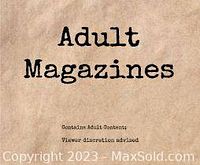 Cover featuring adult content warning label