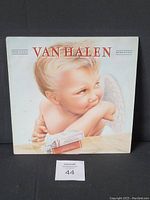 Front cover of Van Halen 1984 vinyl record album showing cherub angel artwork