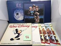 E.T. The Extra-Terrestrial Special Edition box with vinyl records opened showing the cover art and records.