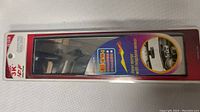 Boxed rectangular inner mirror labeled 'Inner Mirror with telephone sensor' featuring product images and blue background on cardboard packaging