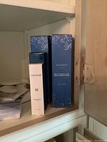 Two boxed haircare and skincare products: JuveTress Restorative Hair Conditioner and a Beverly Hills MD boxed item