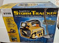 Original box of Vector ToughBrite Storm Tracker showing features and packaging condition