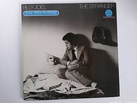 Front of Billy Joel The Stranger album cover with half-speed mastered label sticker.