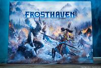 Front of Frosthaven game box showing sealed condition and artwork