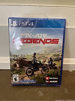 Front view of sealed PS4 game case showing MX vs ATV Legends cover art.