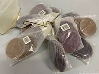 10 bags of various grit 4.5 inch surface conditioning sanding discs in plastic bags