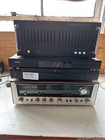 Full stack view showing all three components