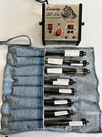 Controller unit and denim tip roll with eight tubes