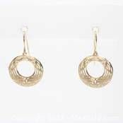 Front view of both earrings showing overall design