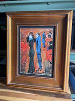 Full view of framed Todd White giclée artwork showing main image and frame.