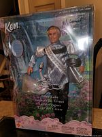 Ken doll in original packaging showing full packaging and doll