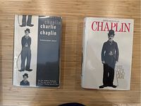 Front view of two books showing dust jackets