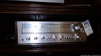 Full front view of Pioneer SX-650 receiver showing controls, front panel and overall condition