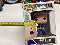 Funko POP! Vault Boy from Fallout series #53 in original box with visible front window and branding