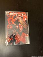 Photo of the Marvel Star comic book Issue #2 showing the cover art and its condition.
