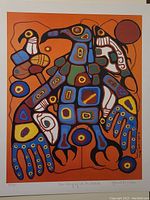 Full view of print showing entire artwork and border