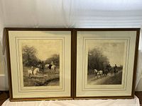 Both prints side by side, showing overall appearance and matching frames