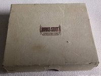 Outer cardboard jewelry box with Birks Stitt Jewelers Ltd. branding