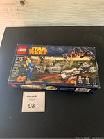Front view of the unopened LEGO Star Wars set 75037 box showing artwork and set details.