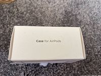 White box labeled 'Case for AirPods' showing included AirPods case.