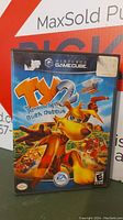 Front cover of Nintendo GameCube game TY the Tasmanian Tiger 2: Bush Rescue in original case with artwork.