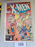 Front cover of X-Men #1 comic book showing multiple characters and title.