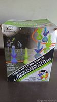 Box of EastPoint Light-Up Lawn Darts with illustrations and product images