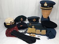 Group view of all military accessories