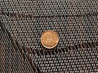 Reverse showing royal arms shield within wreath and date